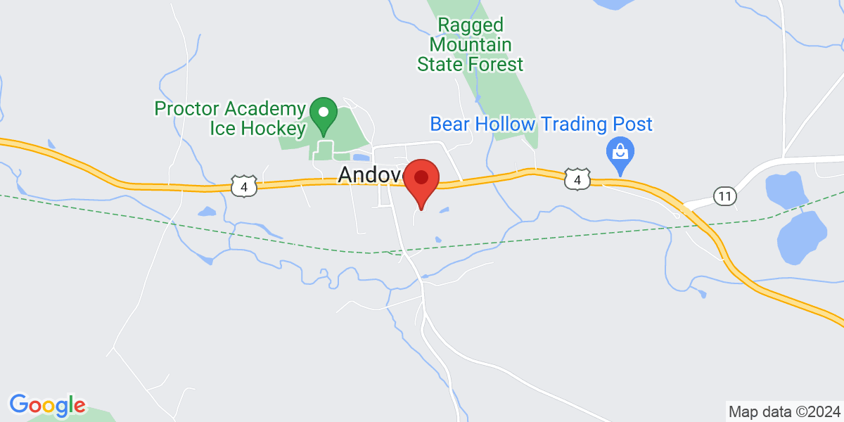 Map of Andover Public Library